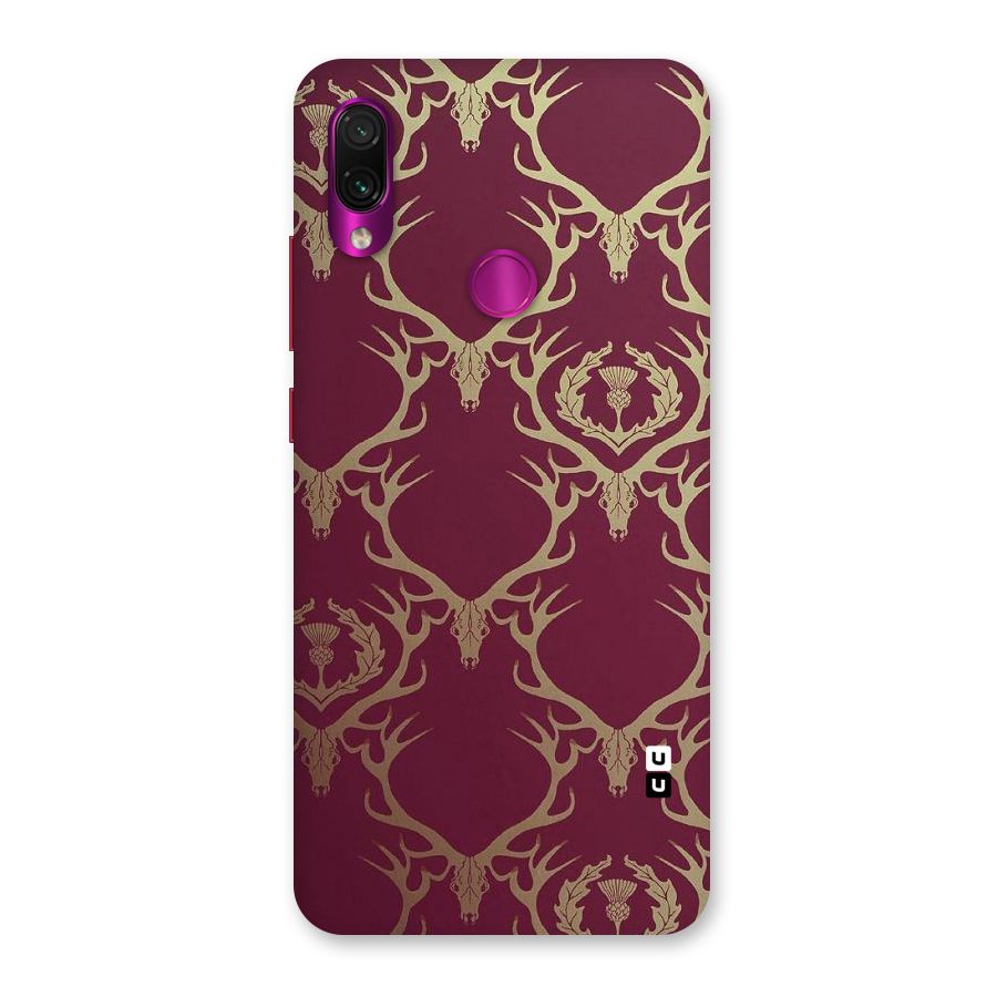 Golden Bull Design Back Case for Redmi Note 7 Pro
