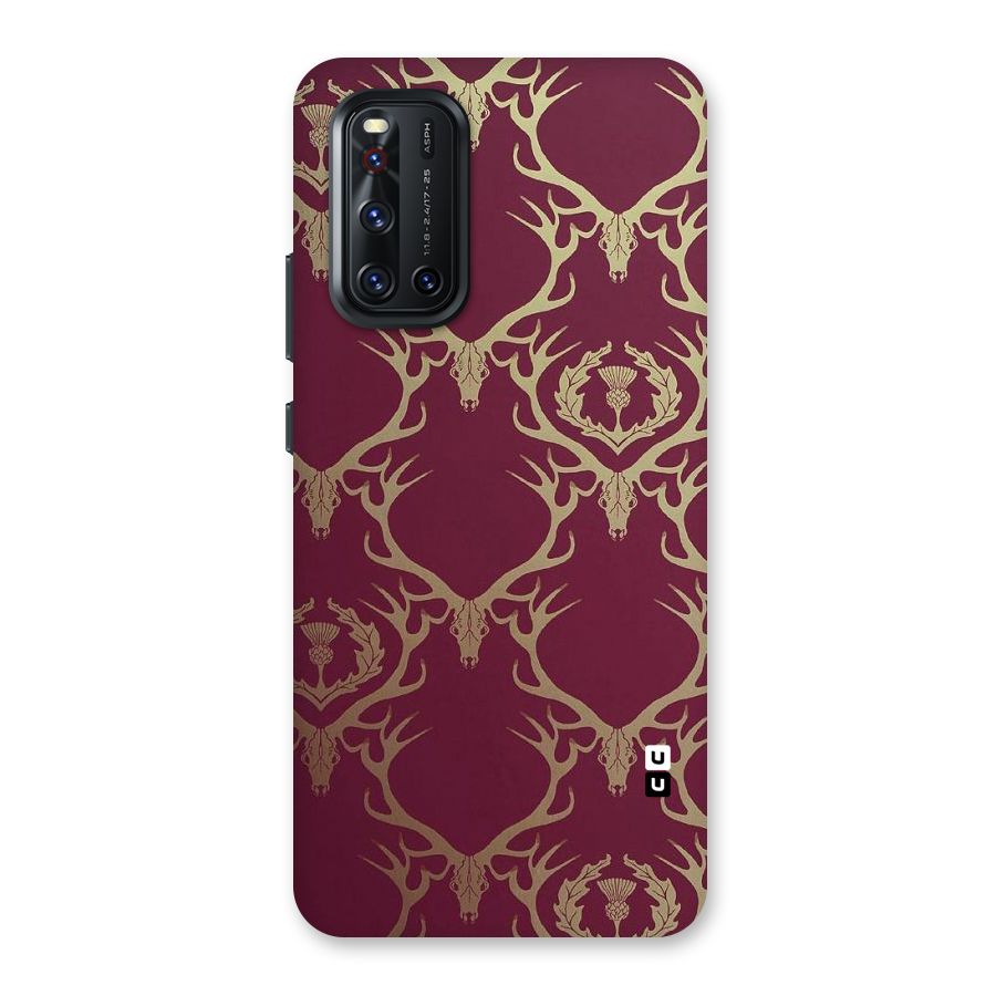 Golden Bull Design Back Case for Vivo V19
