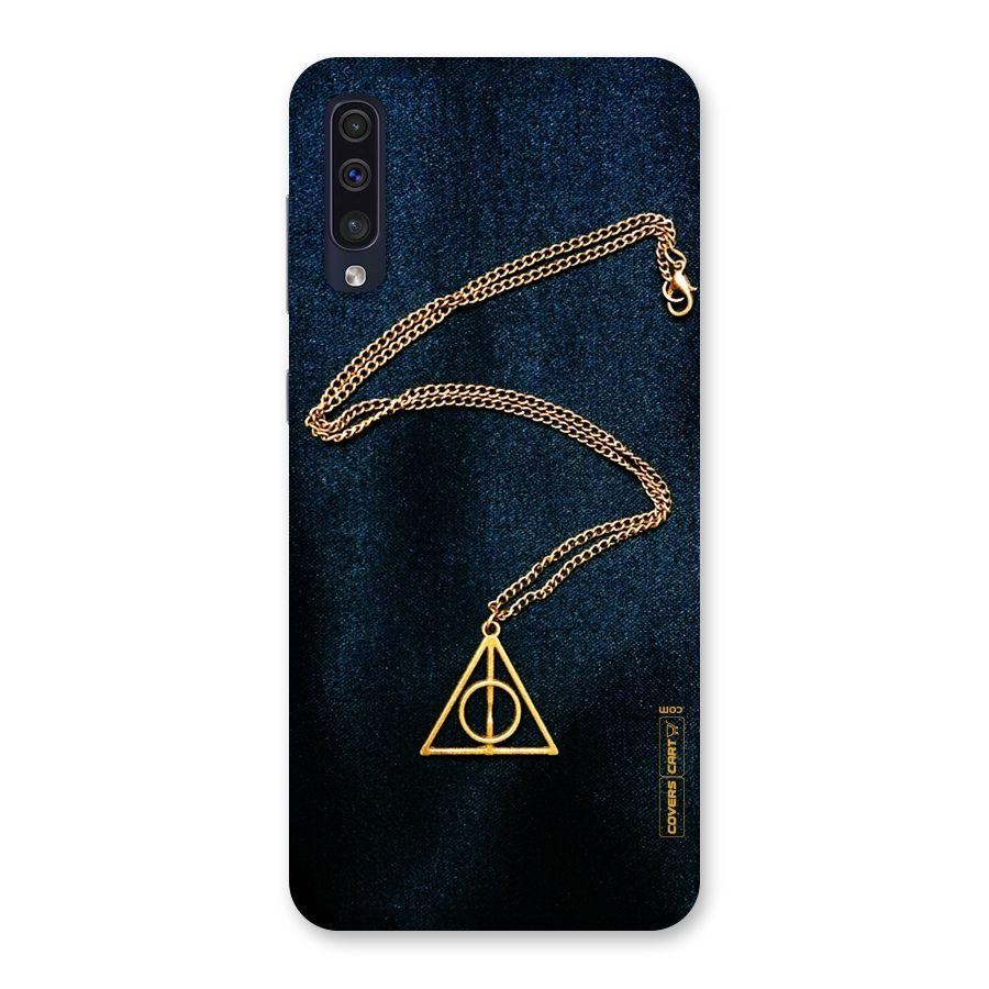 Golden Chain Back Case for Galaxy A50s