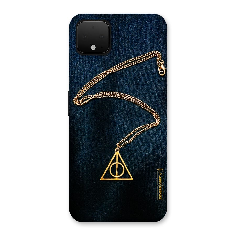 Golden Chain Back Case for Google Pixel 4 XL