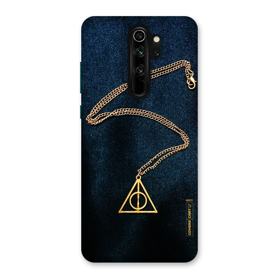 Golden Chain Back Case for Redmi Note 8 Pro