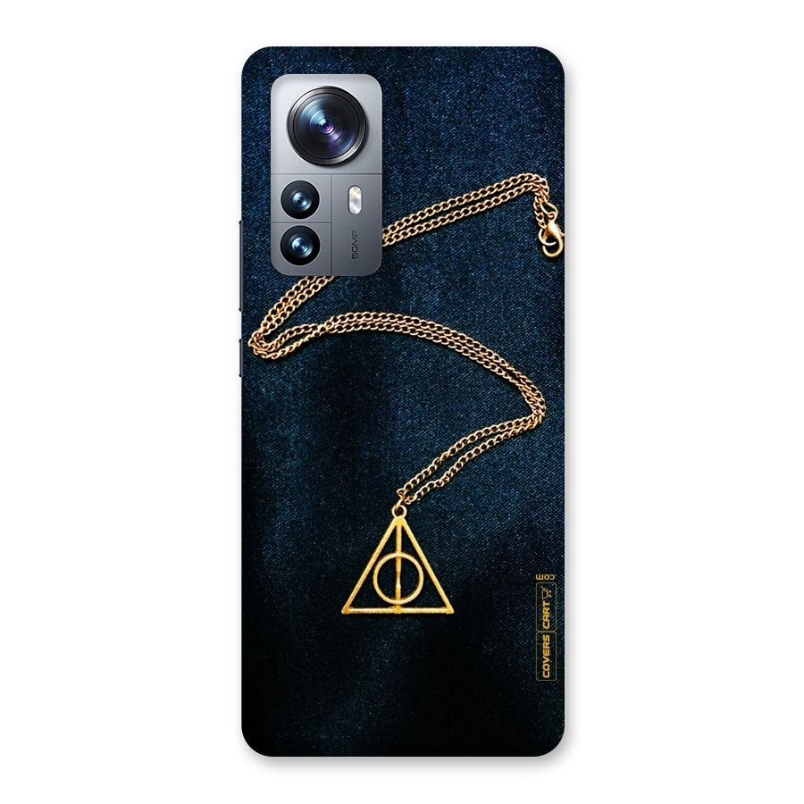 Golden Chain Back Case for Xiaomi 12 Pro