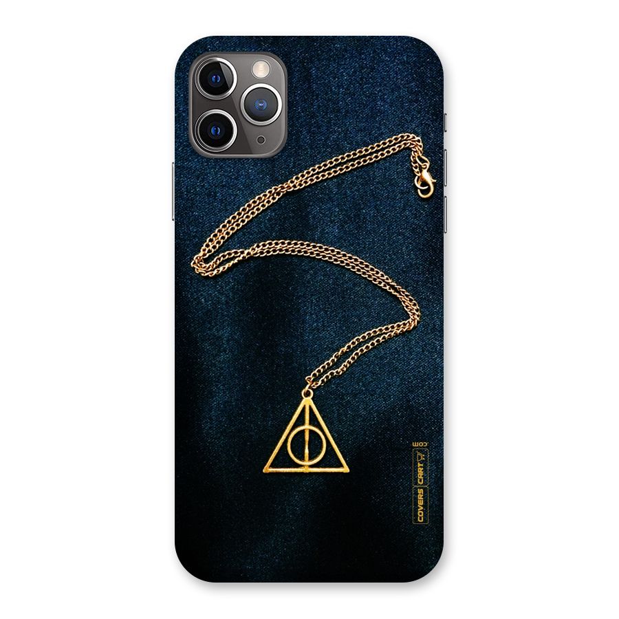 Golden Chain Back Case for iPhone 11 Pro Max