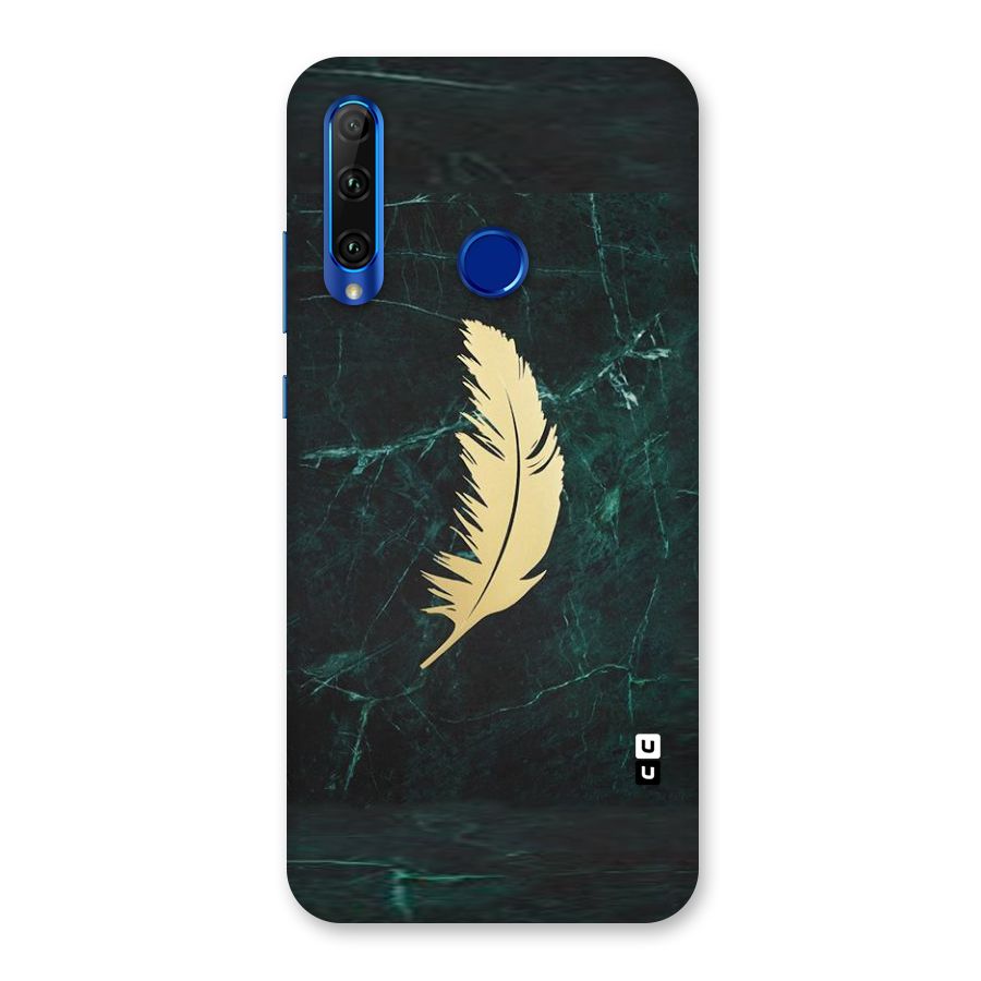 Golden Feather Back Case for Honor 20i
