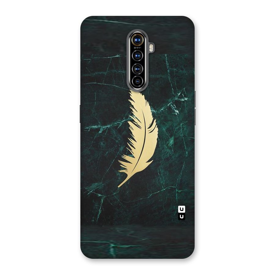 Golden Feather Back Case for Realme X2 Pro