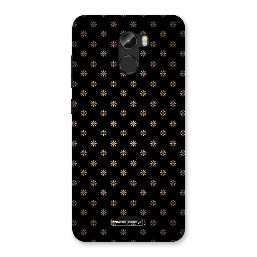 Golden Flowers Back Case for Gionee X1