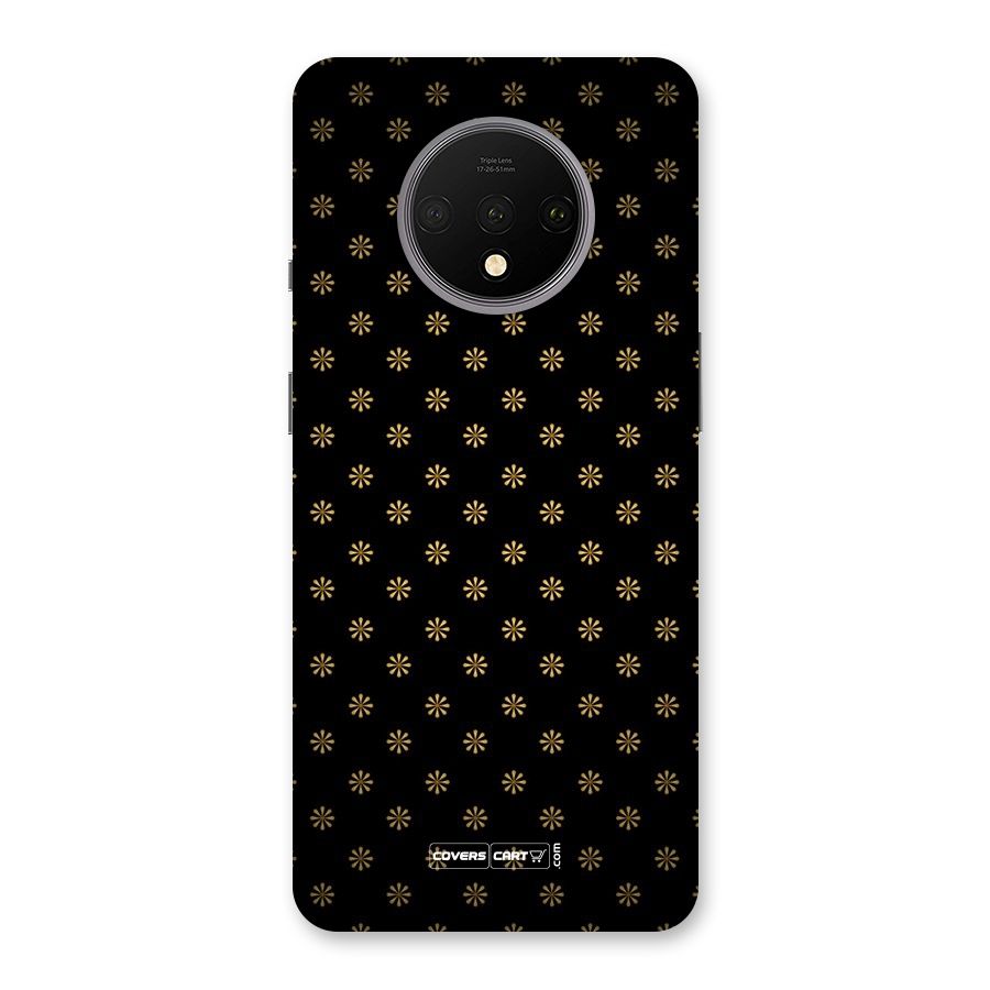 Golden Flowers Back Case for OnePlus 7T