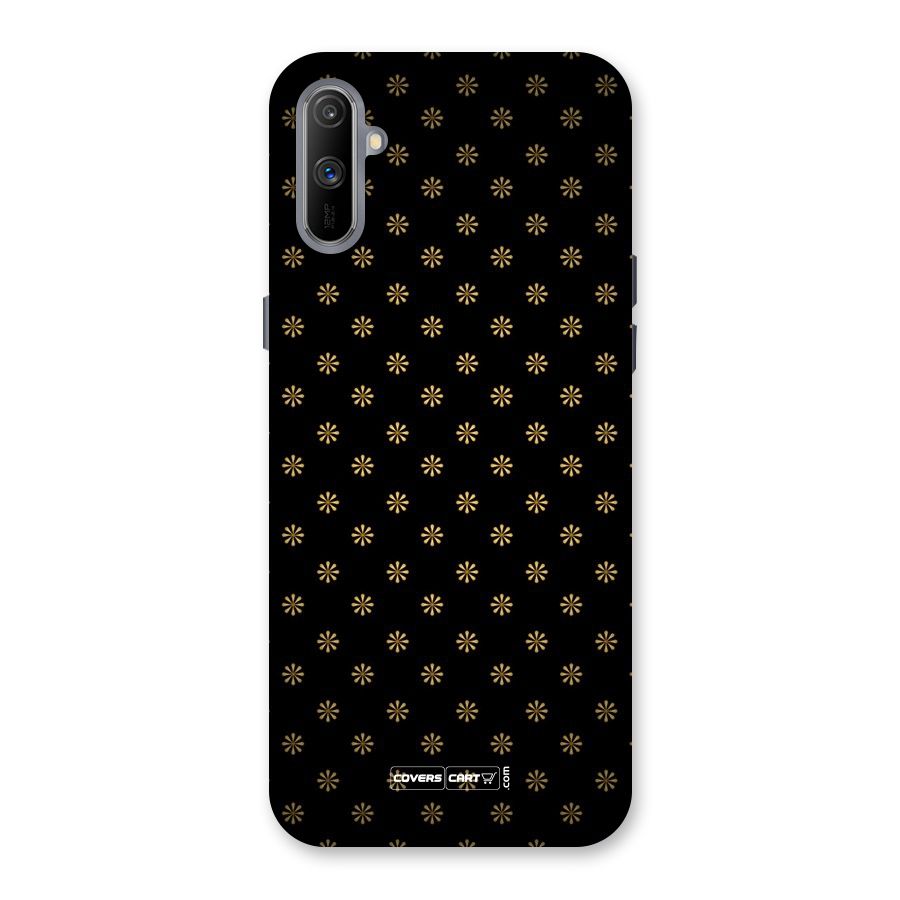 Golden Flowers Back Case for Realme C3