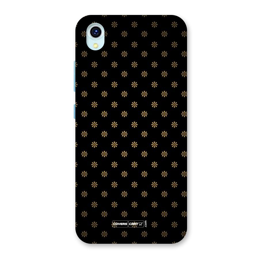 Golden Flowers Back Case for Vivo Y1s