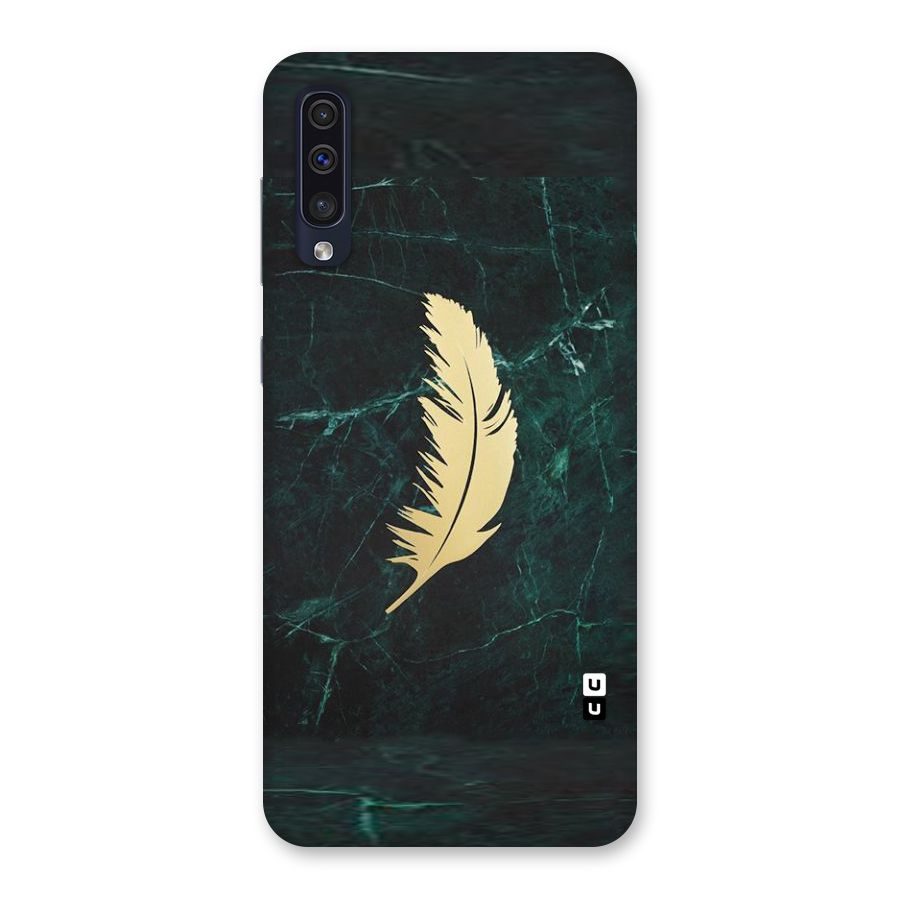 Golden Leaf Back Case for Galaxy A50s