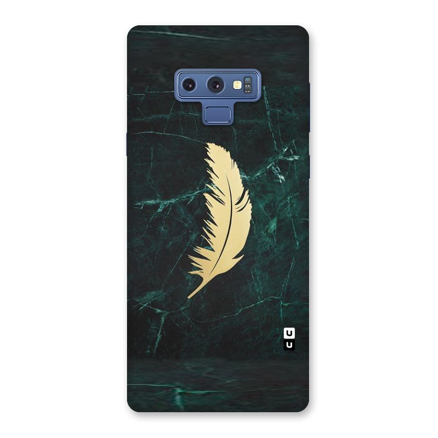 Golden Leaf Back Case for Galaxy Note 9