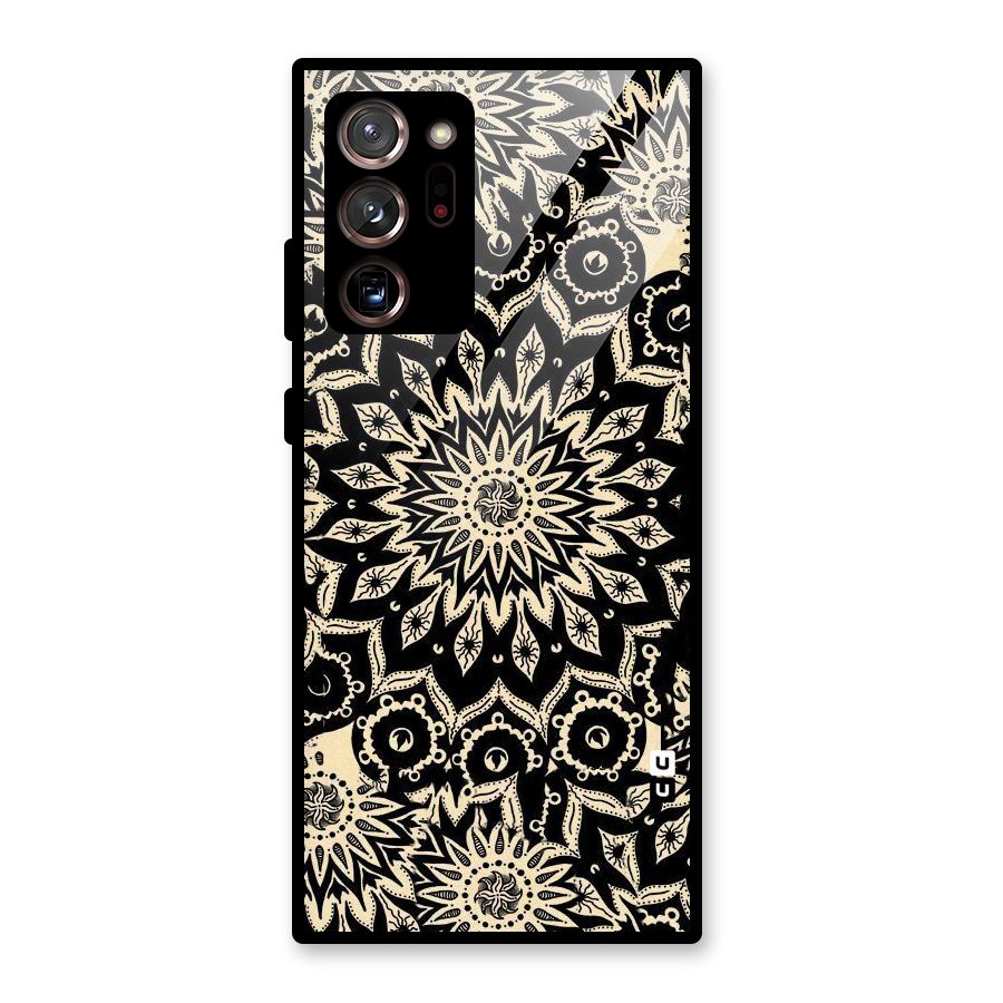 Golden Mandala Glass Back Case for Galaxy Note 20 Ultra