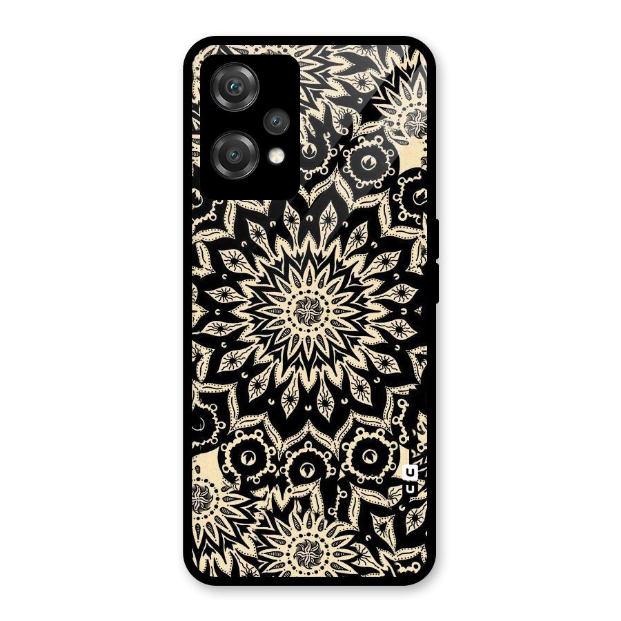 Golden Mandala Glass Back Case for OnePlus Nord CE 2 Lite 5G