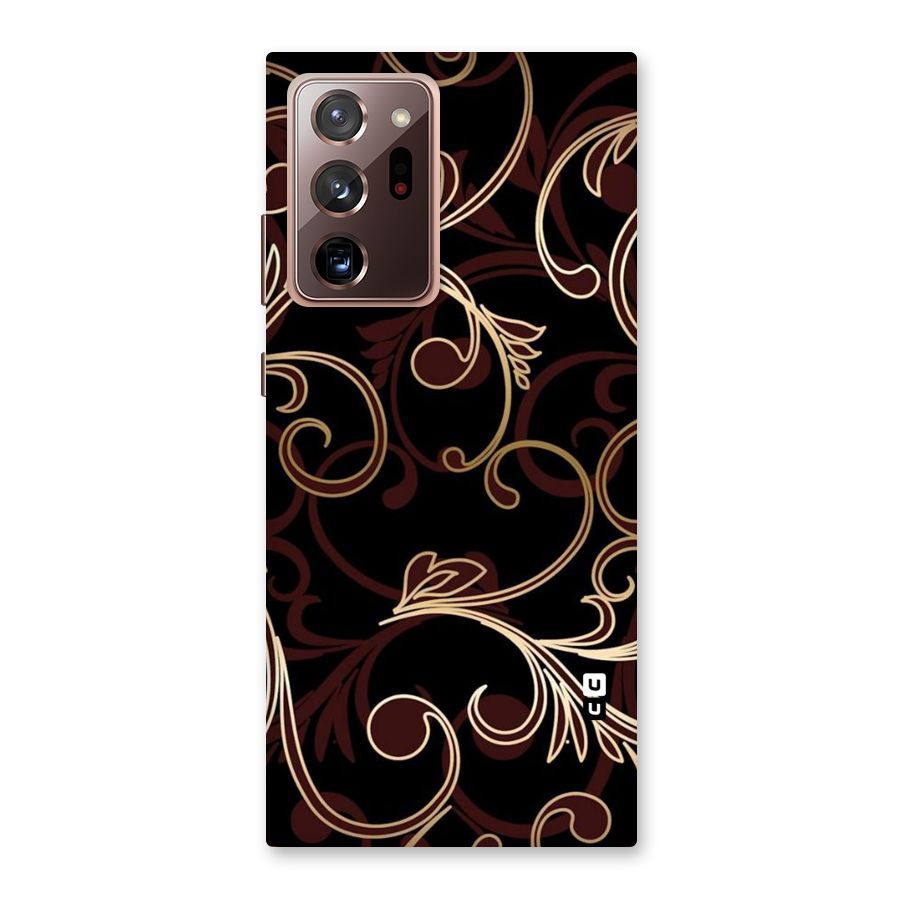 Golden Maroon Beauty Back Case for Galaxy Note 20 Ultra