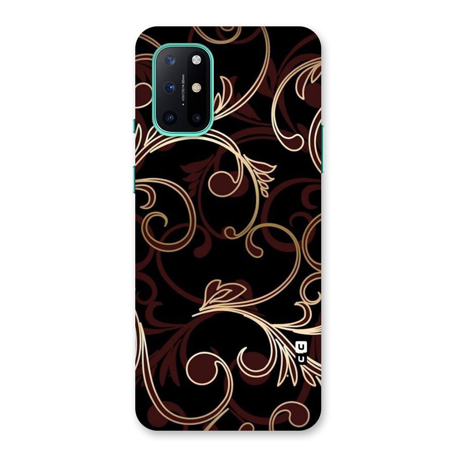 Golden Maroon Beauty Back Case for OnePlus 8T