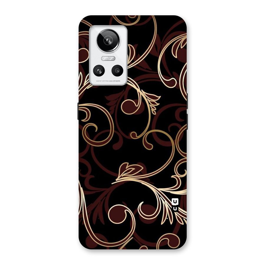 Golden Maroon Beauty Back Case for Realme GT Neo 3