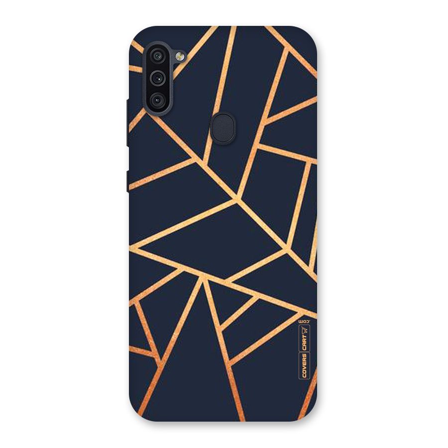 Golden Pattern Back Case for Galaxy M11