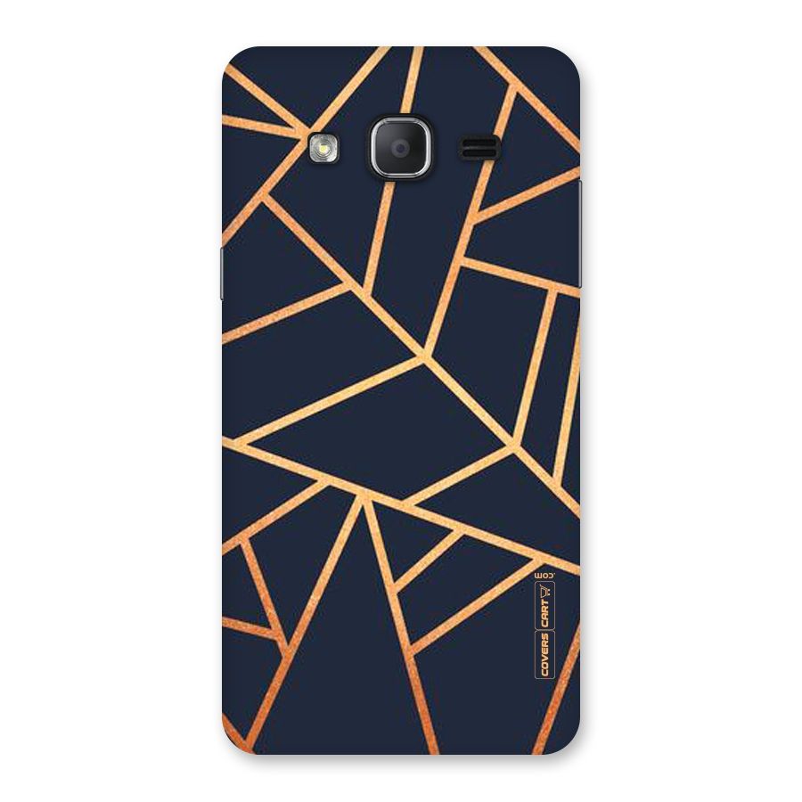 Golden Pattern Back Case for Galaxy On7 2015