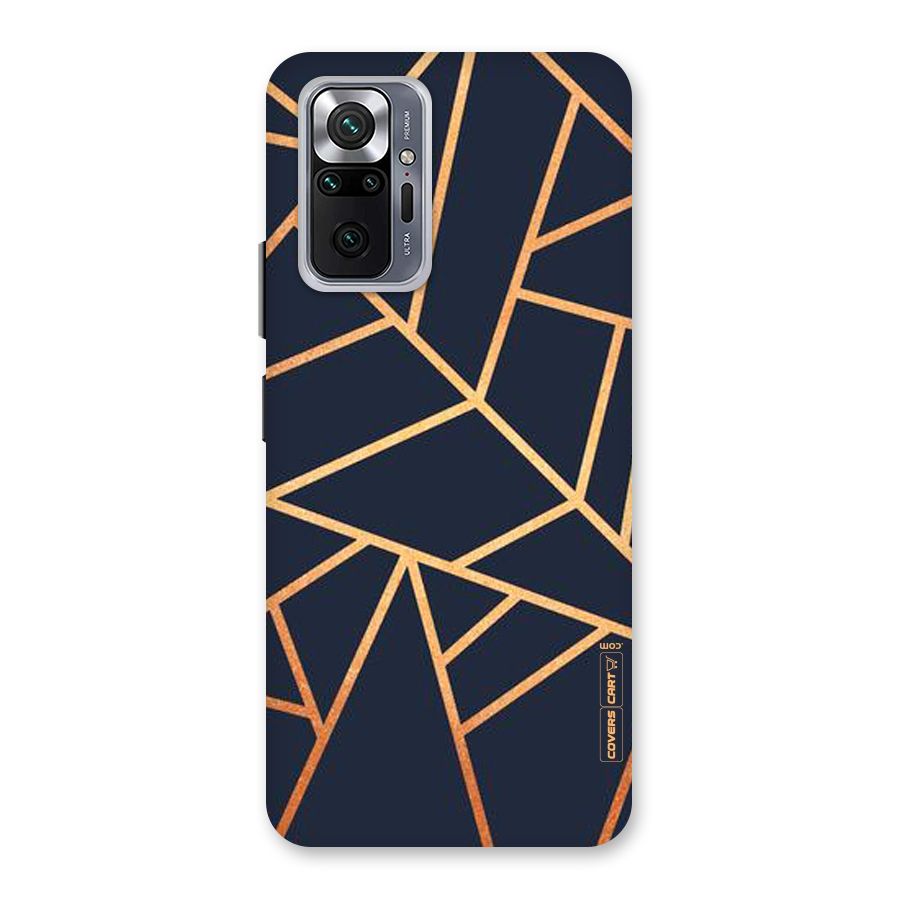 Golden Pattern Back Case for Redmi Note 10 Pro Max
