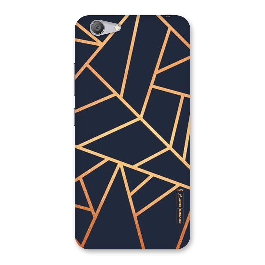 Golden Pattern Back Case for Vivo Y53