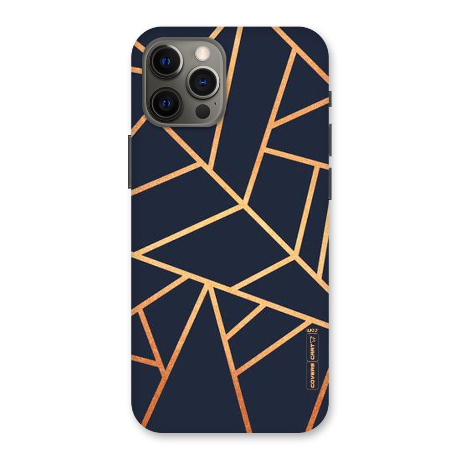 Golden Pattern Back Case for iPhone 12 Pro Max