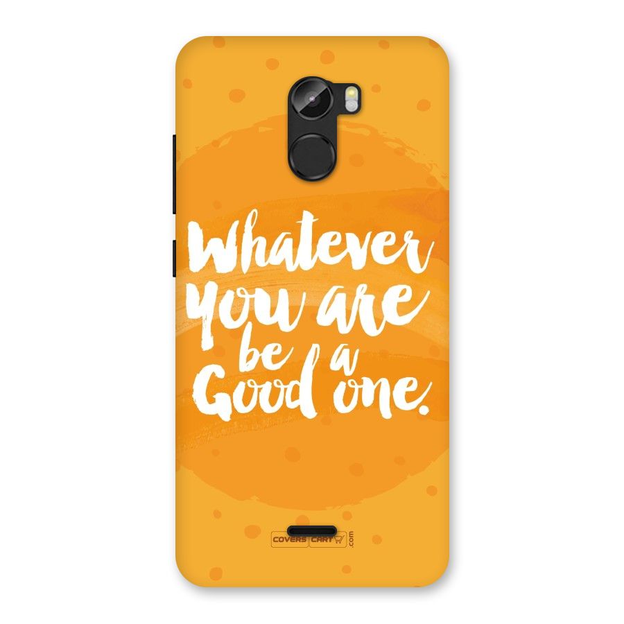 Good One Quote Back Case for Gionee X1