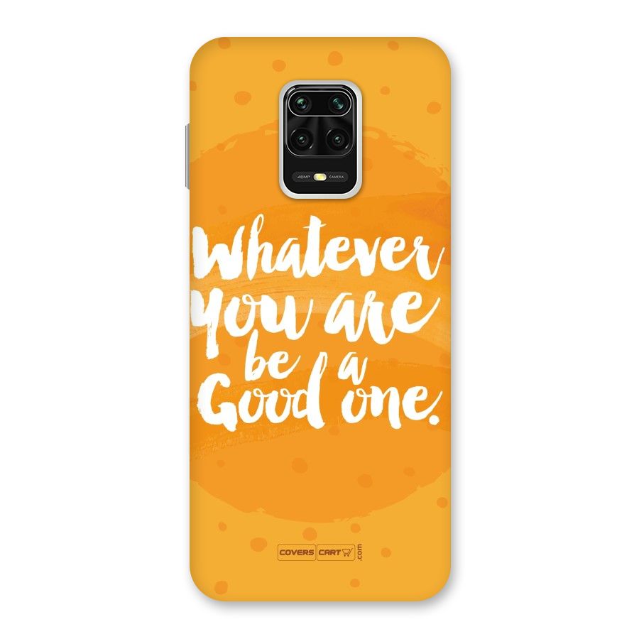 Good One Quote Back Case for Poco M2 Pro