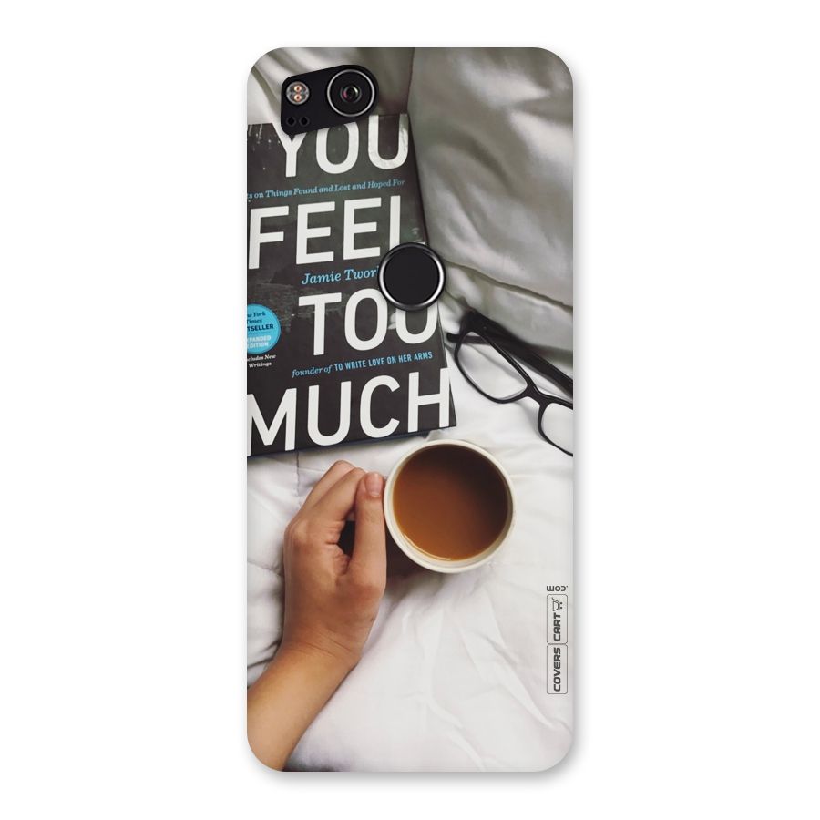 Good Reads And Coffee Back Case for Google Pixel 2