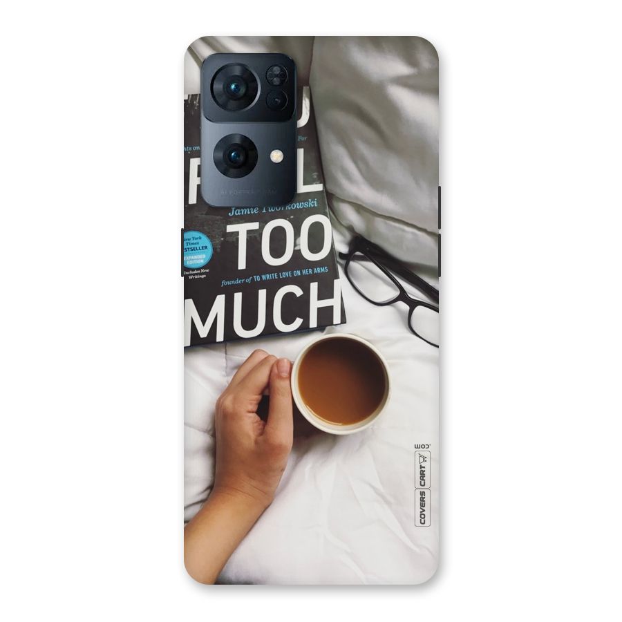 Good Reads And Coffee Back Case for Oppo Reno7 Pro 5G