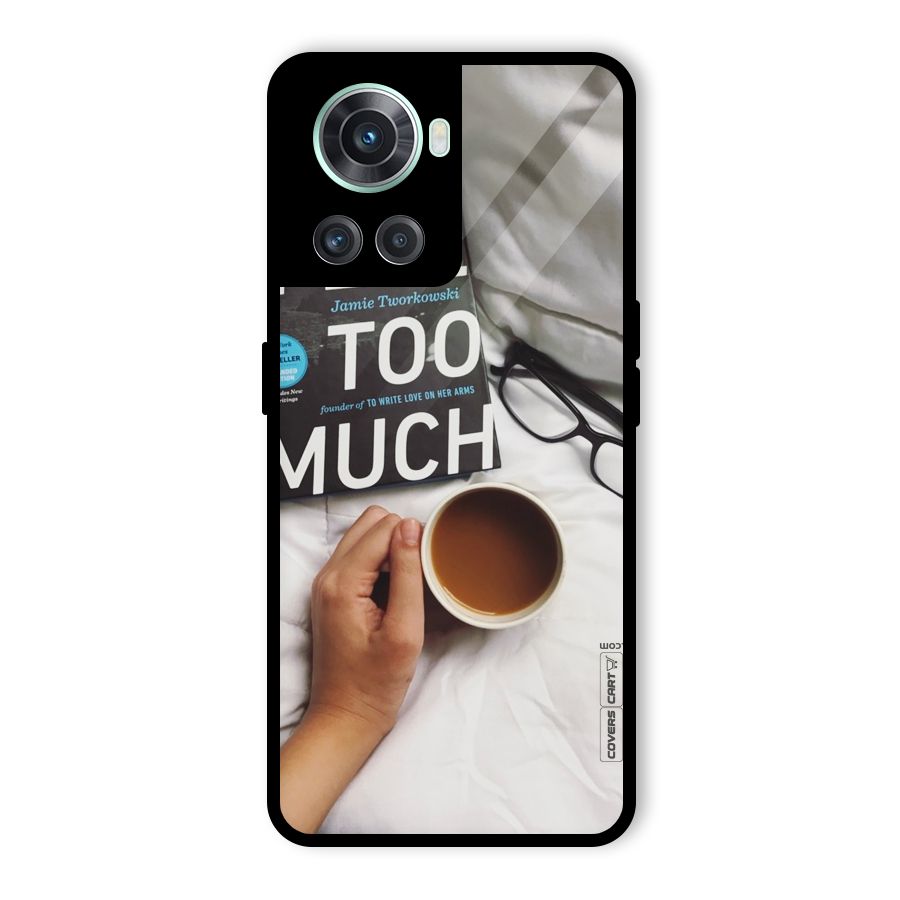 Good Reads And Coffee Glass Back Case for OnePlus 10R