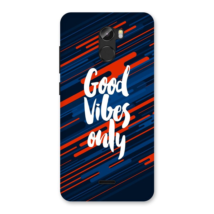 Good Vibes Only Back Case for Gionee X1