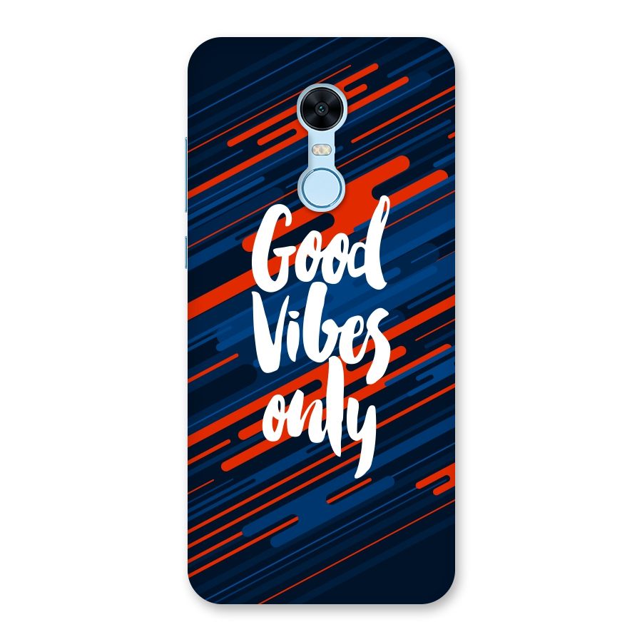 Good Vibes Only Back Case for Redmi Note 5