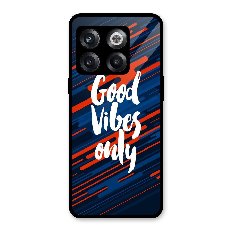 Good Vibes Only Glass Back Case for OnePlus 10T