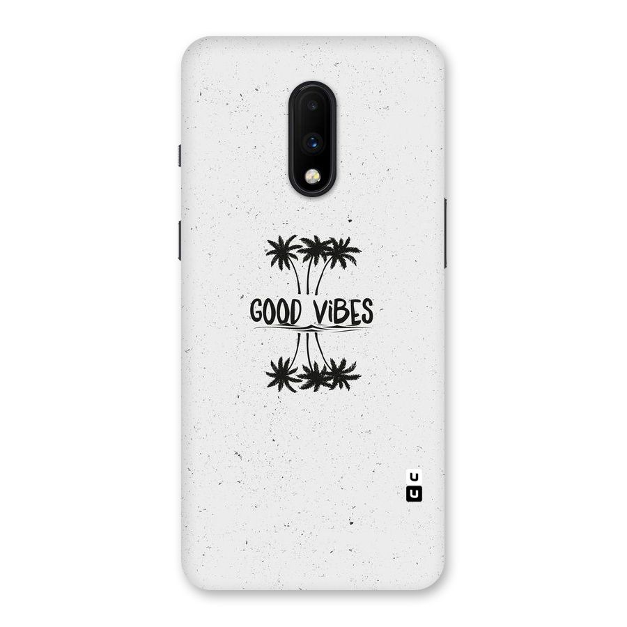 Good Vibes Rugged Back Case for OnePlus 7