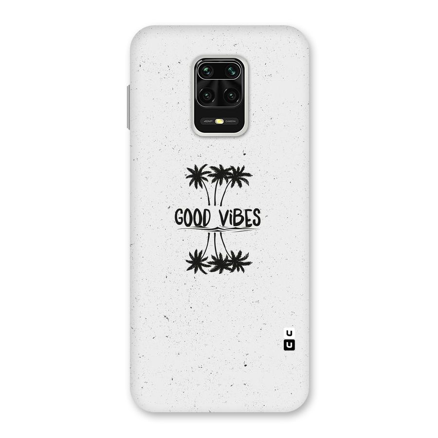 Good Vibes Rugged Back Case for Redmi Note 9 Pro