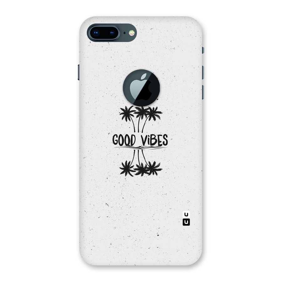 Good Vibes Rugged Back Case for iPhone 7 Plus Logo Cut