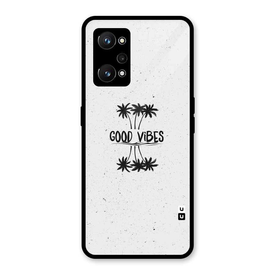 Good Vibes Rugged Glass Back Case for Realme GT Neo 3T