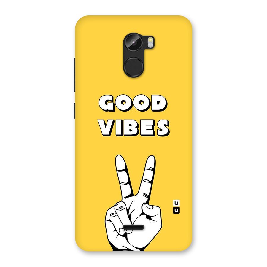 Good Vibes Victory Back Case for Gionee X1