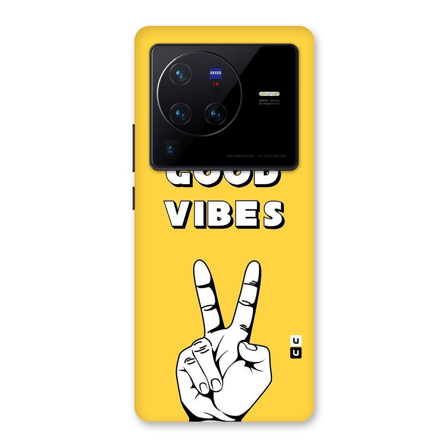 Good Vibes Victory Back Case for Vivo X80 Pro