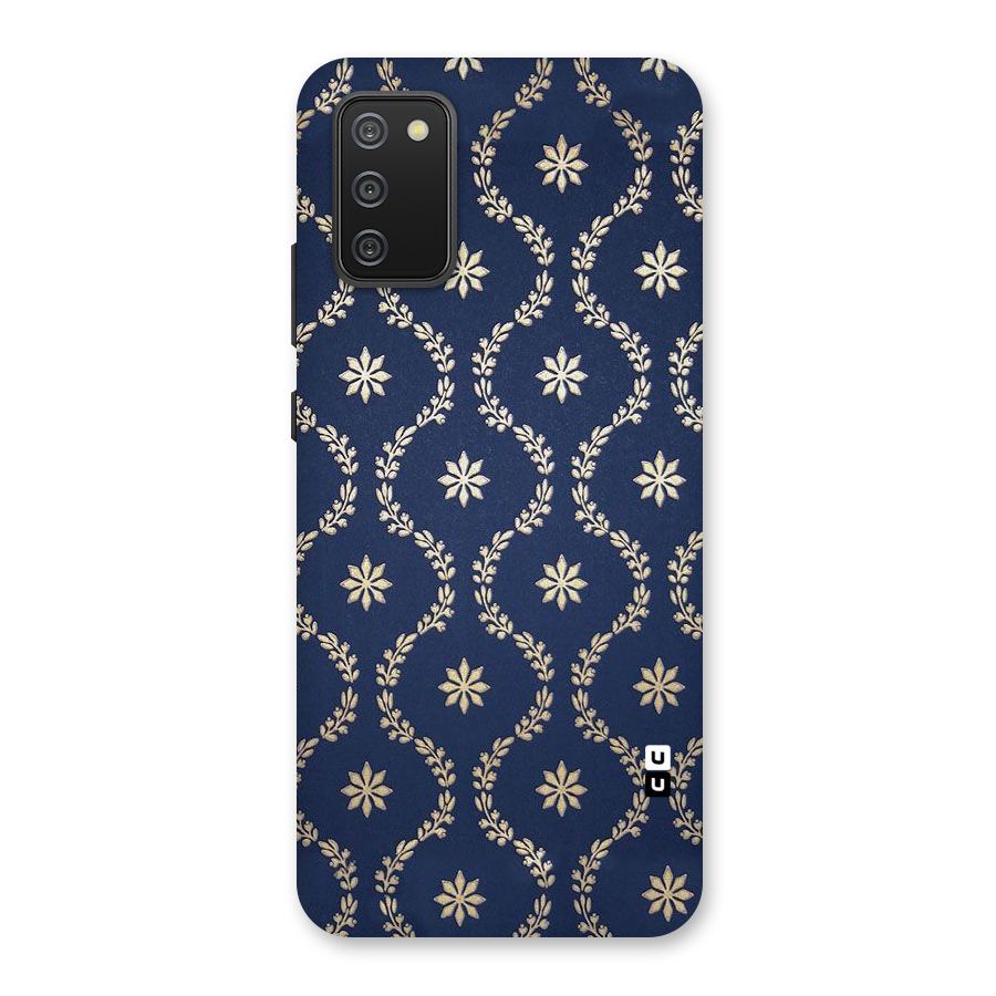 Gorgeous Gold Leaf Pattern Back Case for Galaxy M02s