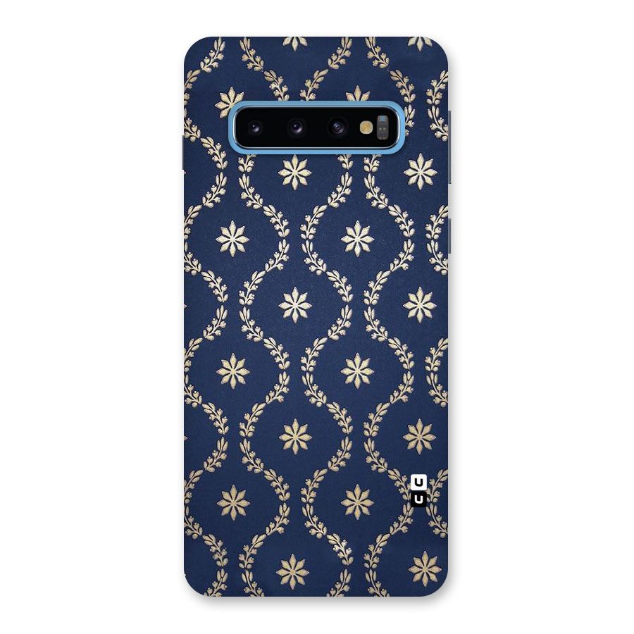 Gorgeous Gold Leaf Pattern Back Case for Galaxy S10