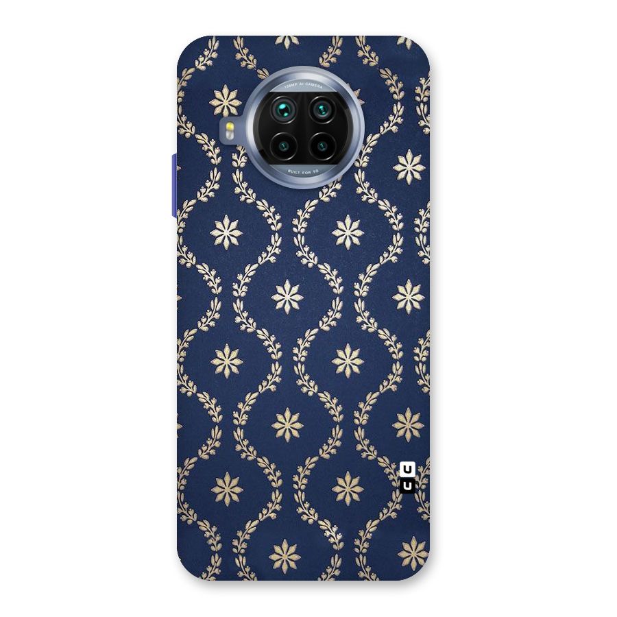 Gorgeous Gold Leaf Pattern Back Case for Mi 10i