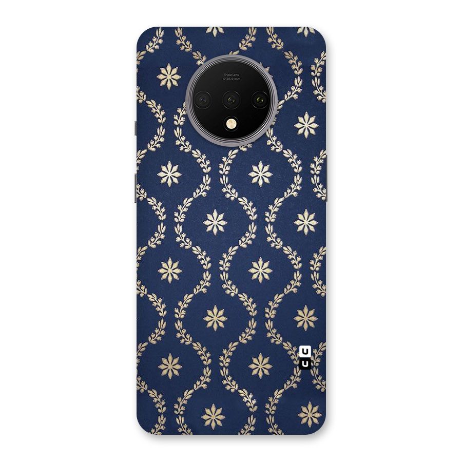 Gorgeous Gold Leaf Pattern Back Case for OnePlus 7T