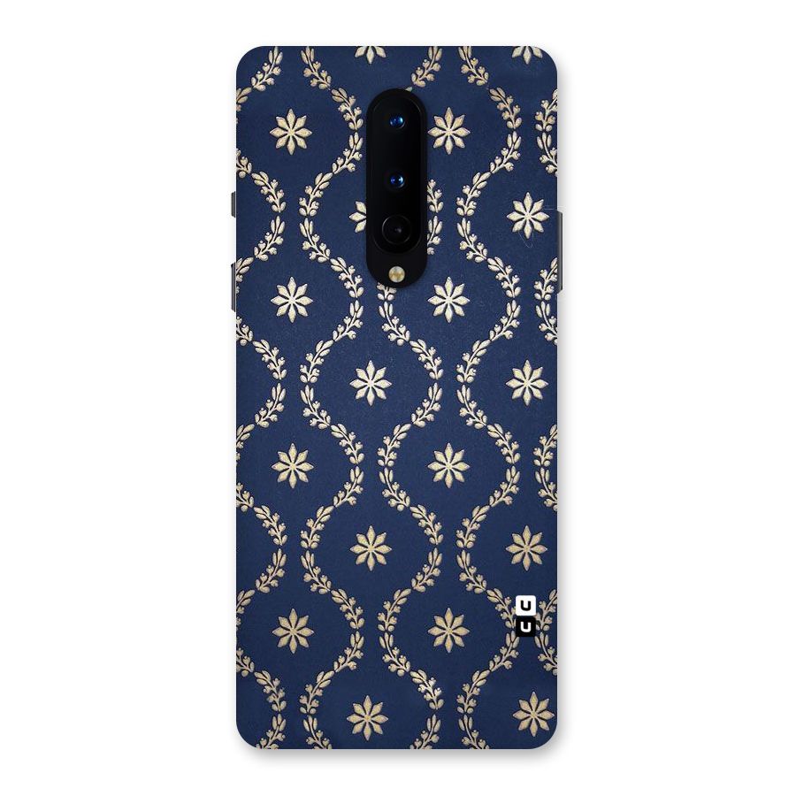 Gorgeous Gold Leaf Pattern Back Case for OnePlus 8