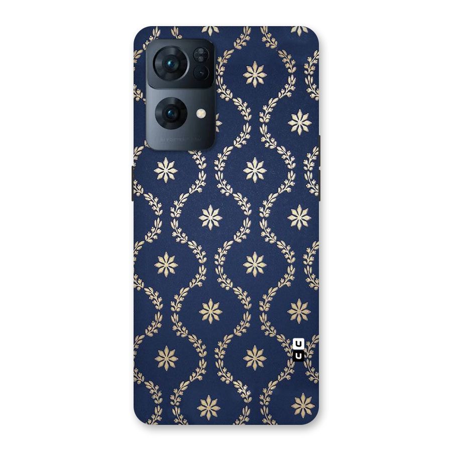Gorgeous Gold Leaf Pattern Back Case for Oppo Reno7 Pro 5G