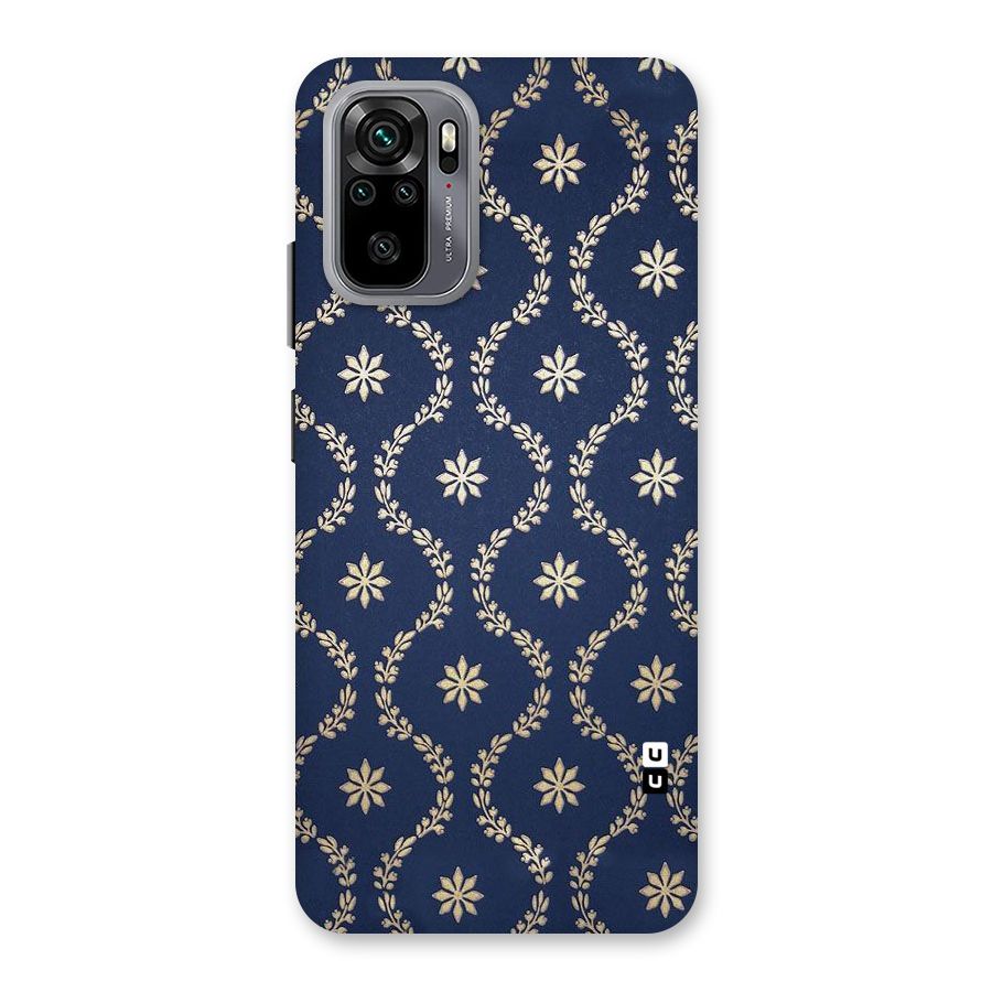 Gorgeous Gold Leaf Pattern Back Case for Redmi Note 10