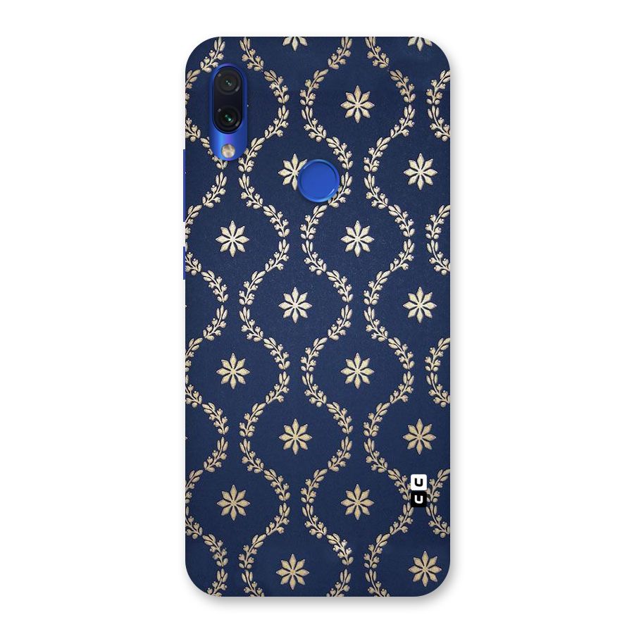 Gorgeous Gold Leaf Pattern Back Case for Redmi Note 7