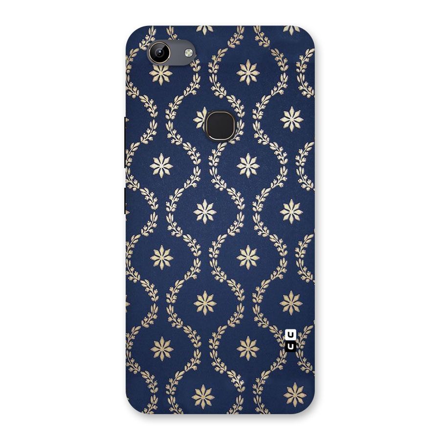 Gorgeous Gold Leaf Pattern Back Case for Vivo Y81