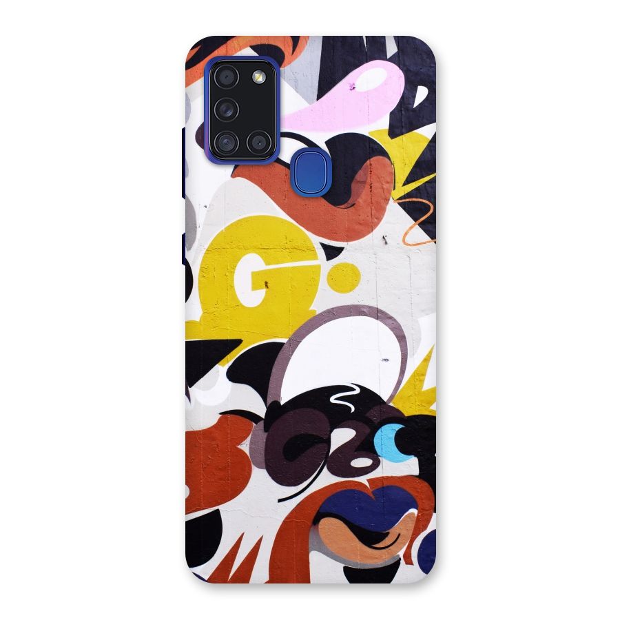 Graffiti Wall Back Case for Galaxy A21s