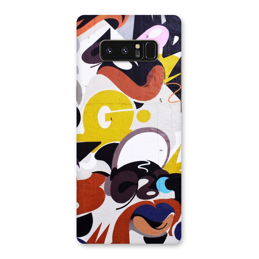 Graffiti Wall Back Case for Galaxy Note 8